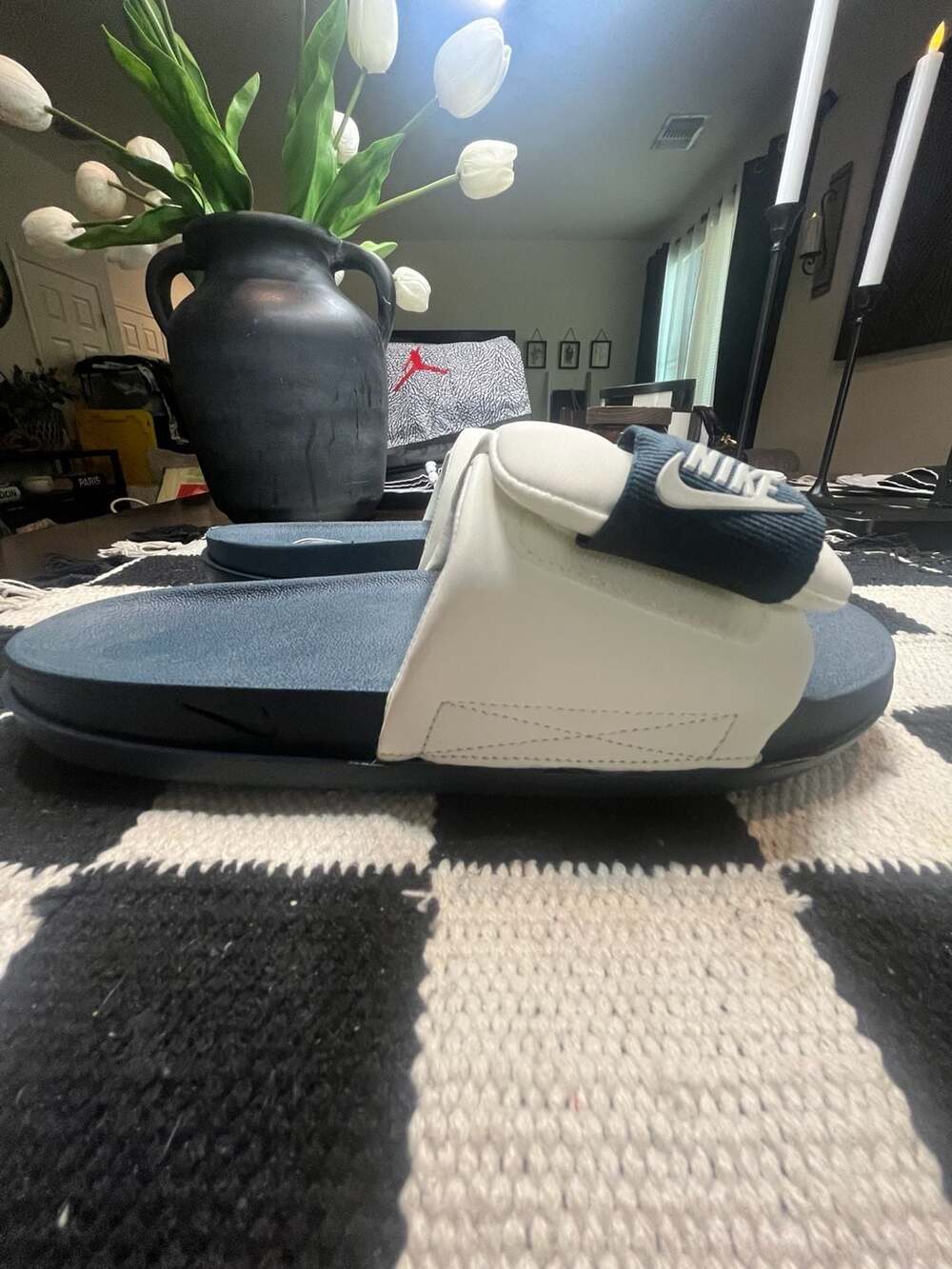 Nike Offcourt Adjust Slide 'Sail Armory Navy' (DQ9624-101)